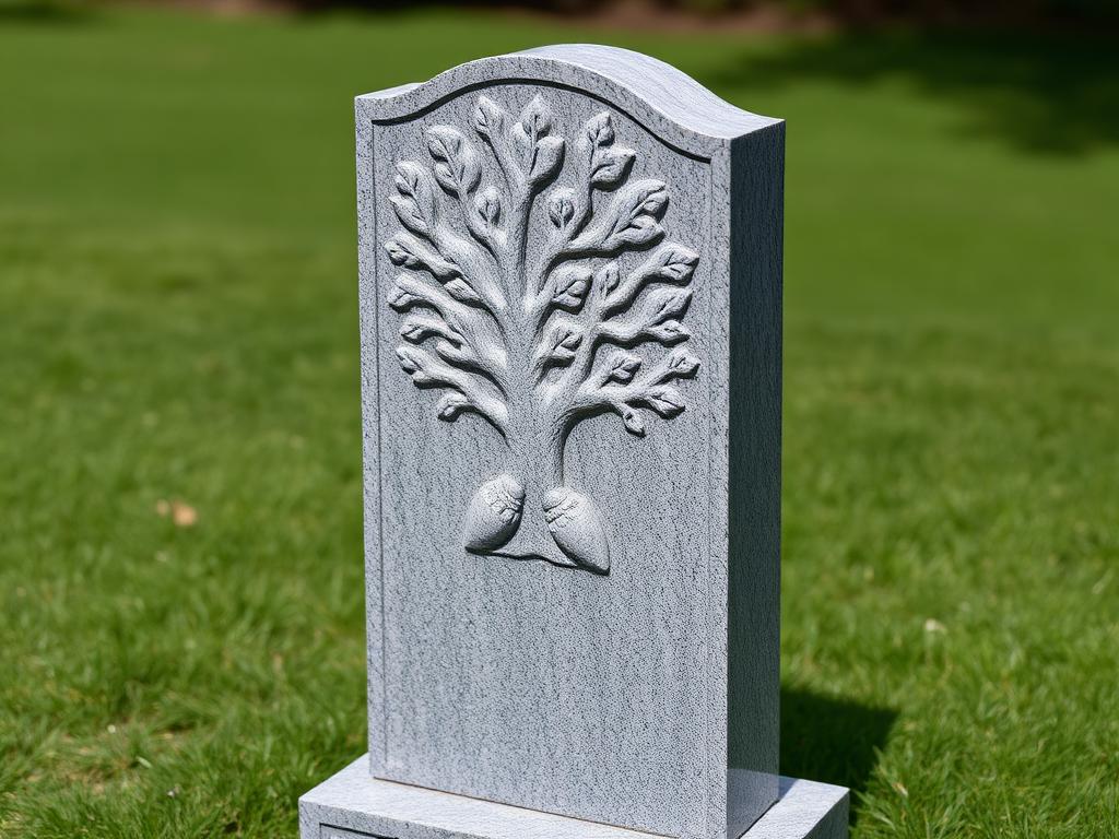 Clear Stream Monuments | Carved Tree Headstone Types and Designs