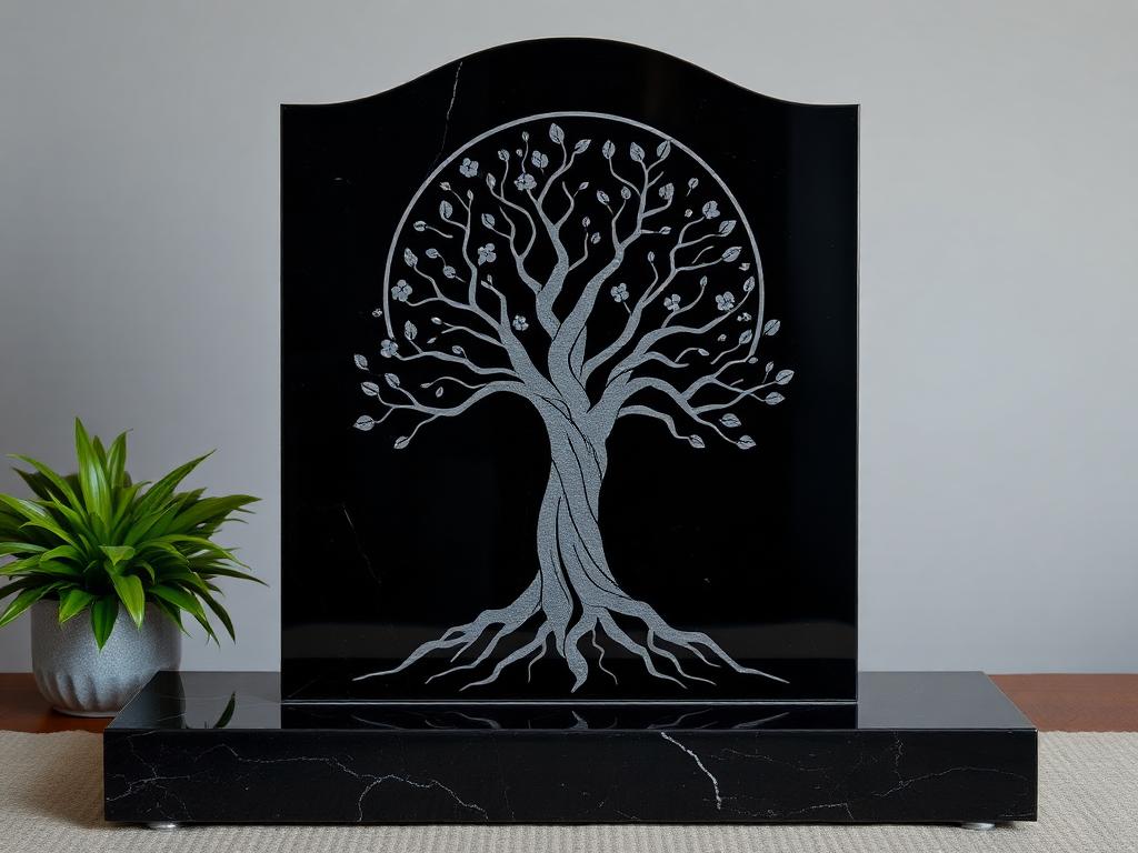 Clear Stream Monuments | Carved Tree Headstone Types and Designs